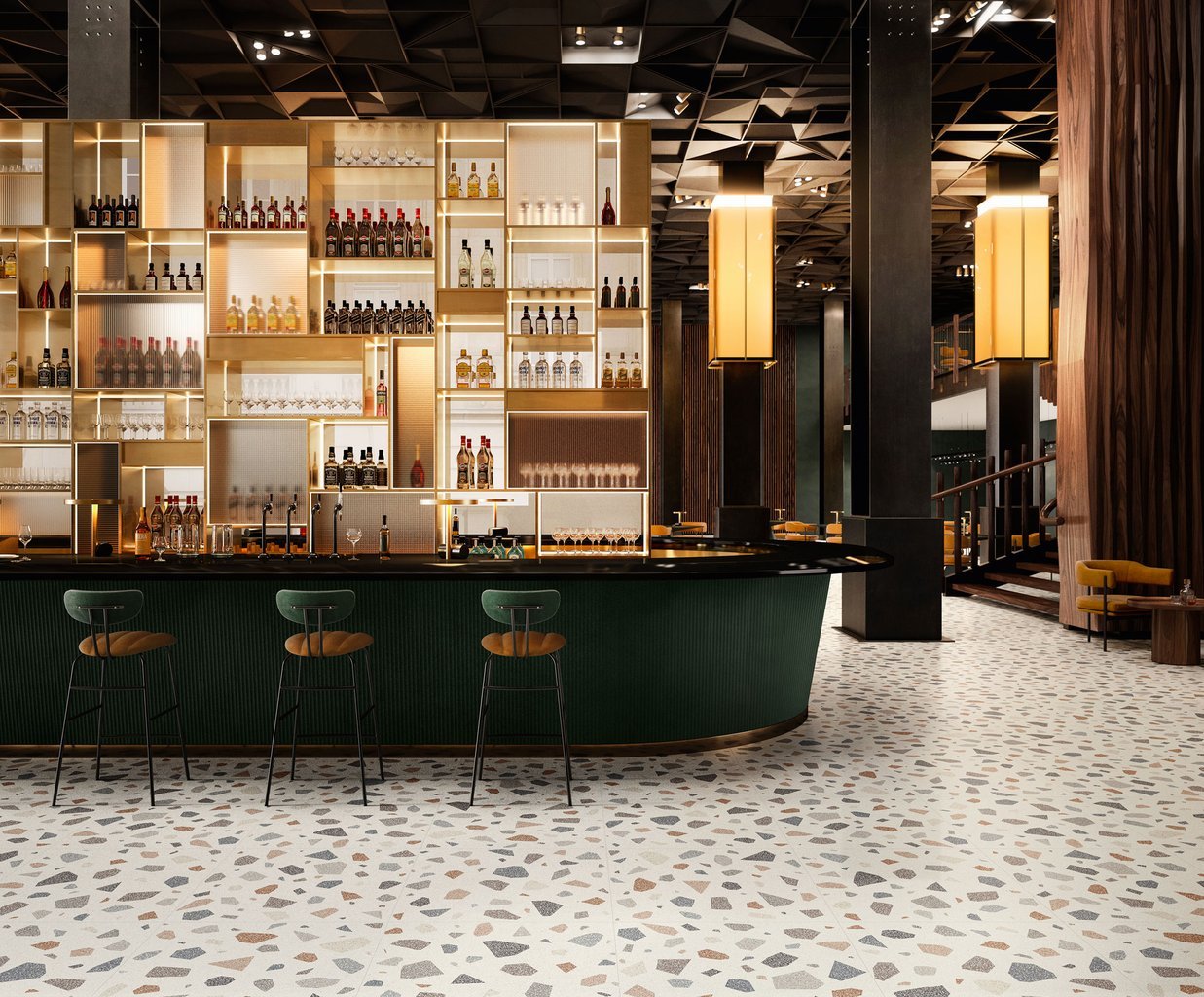 #NewDeco #Obklady a dlažby #Obchody a restaurace #Moderní styl #Retro #bílá #Lesklá dlažba #Velký formát #Ceramic Design #1000 - 1500 Kč/m2 #1500 a výše #new 