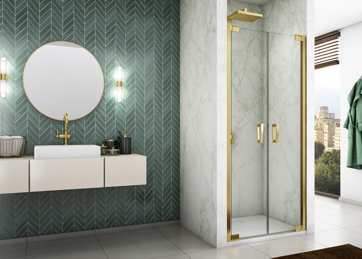 # #Ronal (SanSwiss) #Cadura dveře dvoukřídlé