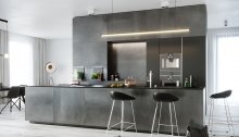 #Opoczno #Grava #Obklady a dlažby #Obytné prostory #beton #Moderní styl #šedá #Lapovaná dlažba #Matná dlažba #Extra velký formát #Velký formát #350 - 500 Kč/m2 #new #Kuchyně 
