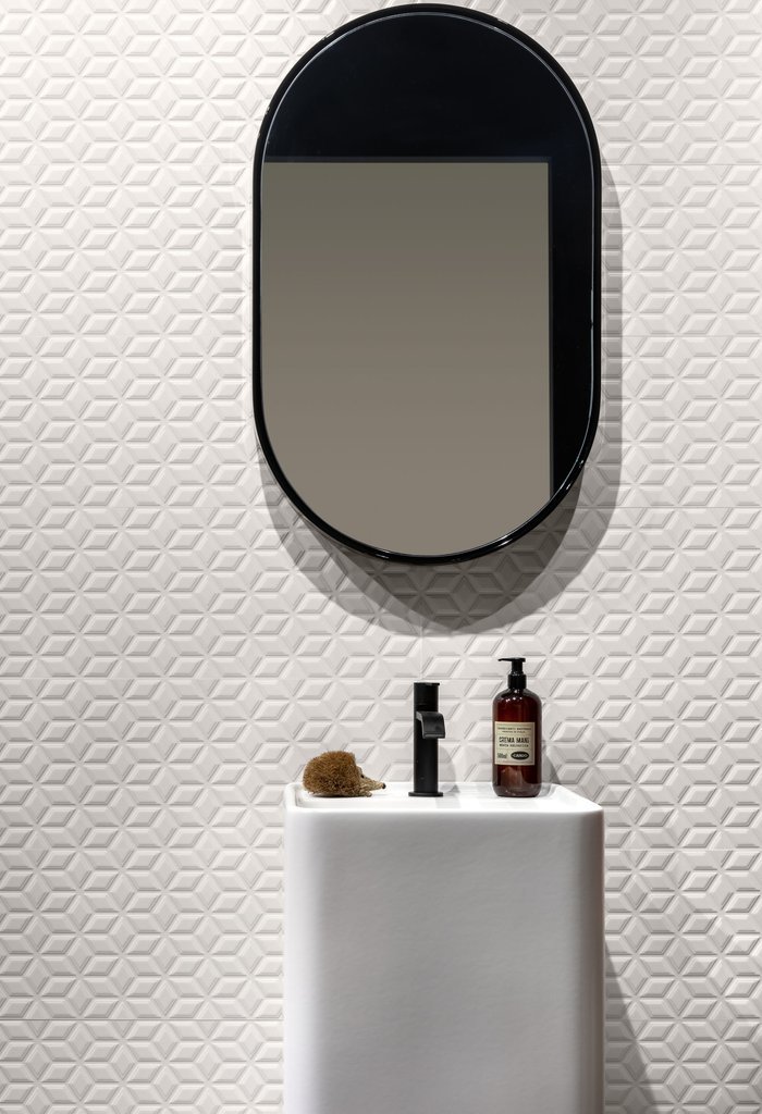 #Ceramic Design #Spring #Obklady a dlažby #Koupelna #bílá #Matný obklad #Velký formát #1500 a výše #new #Moderní styl 