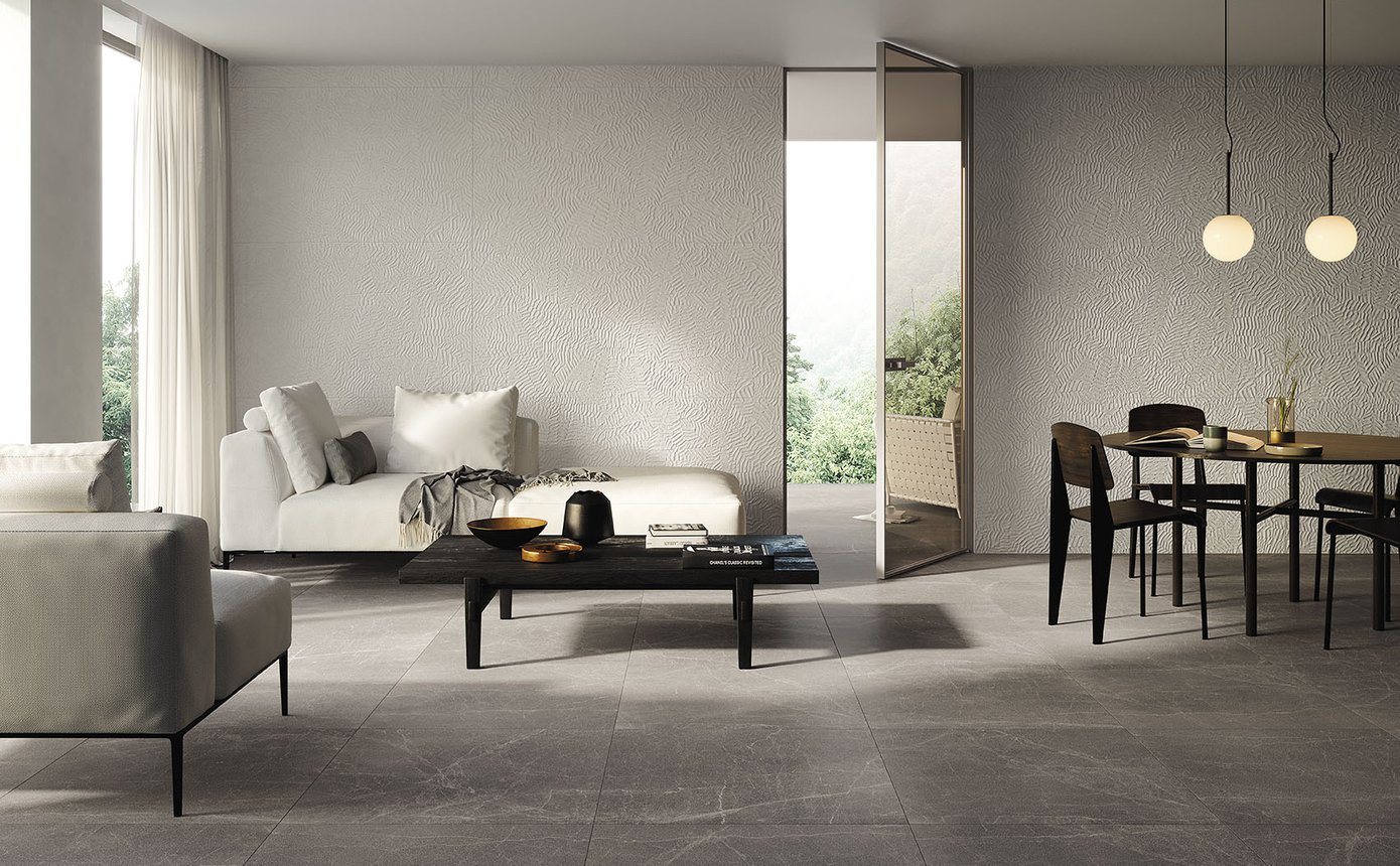 #Bloom #Obklady a dlažby #Obytné prostory #Moderní styl #bílá #FAP #hnědá #Matný obklad #Extra velký formát #1500 a výše #new 