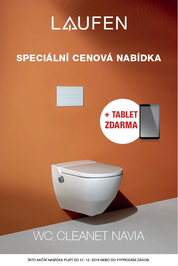 Cleanet Navia: WC se zabudovanou bidetovou sprškou