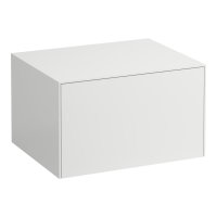 Sonar - skříňka 58x45 pod umyvadlovou mísu, bez výřezu, 1 zásuvka, bílá matná