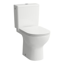 Lua - stojící kombinační set, rimless, vodorovný odpad, nádrž boční přívod vody, bez sedátka