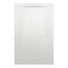 Laufen Pro - vanička obdélníková 140x90 s lineárním odtokem na kratší straně, Marbond bílá