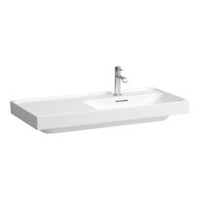 Meda - umyvadlo 100x46, s odkládací plochou vlevo