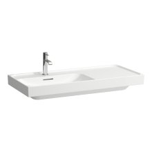 Meda - umyvadlo 100x46, s odkládací plochou vpravo