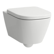 Meda - závěsný klozet, Silent flush, rimless, hluboké splachování, advanced, bez sedátka