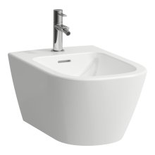 Meda - bidet závěsný, otvor pro baterii