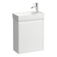 Meda - skříňka 43,5x22 pod umývátko H815113, 1 dvířka, panty vpravo, bílá matná
