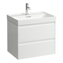 Meda - skříňka 64x45 pod umyvadlo H810114, 2 zásuvky, bílá matná