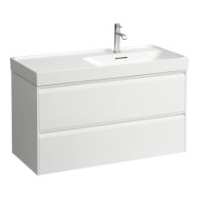 Meda - skříňka 98,5x45 pod umyvadlo H817117, 2 zásuvky, bílá matná
