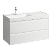 Meda - skříňka 98,5x45 pod umyvadlo H817118, 2 zásuvky, bílá matná
