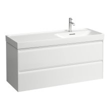 Meda - skříňka 118x45 pod umyvadlo H817119, 2 zásuvky, bílá matná