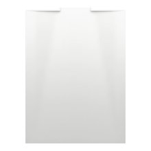 Nia - sprchová vanička 120x90, obdélníková, odtok do stěny, Marbond