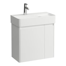 Base 2.0 - skříňka 57x40 pod umyvadlo H815285, 2 dvířka, bílá lesklá