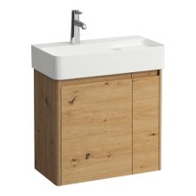Base 2.0 - skříňka 57x40 pod umyvadlo H815285, 2 dvířka, divoký dub