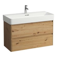 Base 2.0 - skříňka 92x40 pod umyvadlo H810287, divoký dub