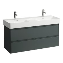 Base 2.0 - skříňka 117x40 pod dvojumyvadlo H814282, šedá traffic