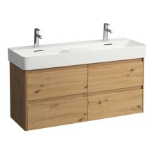 Base 2.0 - skříňka 117x40 pod dvojumyvadlo H814282, divoký dub