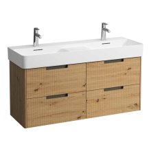 Juna - skříňka 117x40 pod dvojumyvadlo H814282, divoký dub