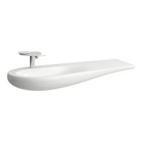 Alessi One - umyvadlo do nábytku 120x50/35, otvor pro baterii