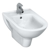 Laufen Pro - bidet závěsný, otvor pro baterii