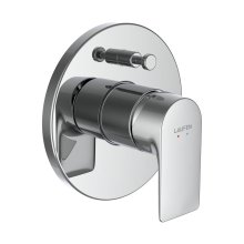 Cityplus - vrchní sada podomítkové vanové baterie pro Simibox nebo Simibox Light, s přepínačem, chrom