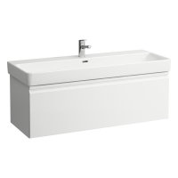 Laufen Pro S - skříňka 116x45 pod umyvadlo H814965, vnitřní zásuvka, bílá matná