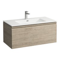 Laufen Pro S - skříňka 100x50 včetně umyvadla, vniřní zásuvka, světlý dub