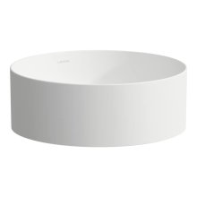 Living Square SaphirKeramik - umyvadlová mísa 38 cm, bez otvoru pro baterii, bílá matná