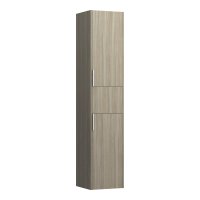 Base - vysoká skříňka 35x165 pravá se zásuvkou, světlý jilm