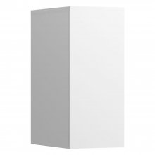 Kartell by Laufen - boční skříňka 70x30, panty vlevo, bílá matná