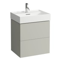 Kartell by Laufen - skříňka 58x45 pod umyvadlo H810333, H810338, H810339, H813332, H813333, oblázkově šedá