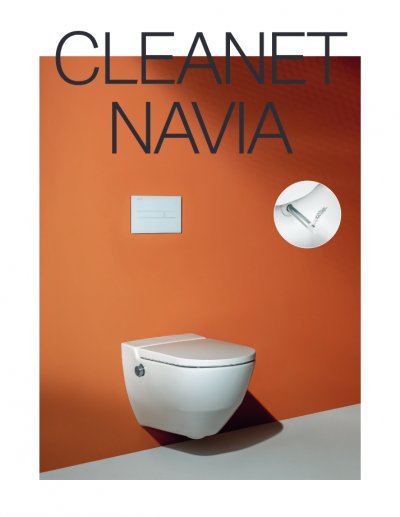 Cleanet Navia: WC se zabudovanou bidetovou sprškou