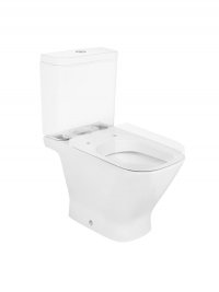 the Gap - WC mísa kombi, hluboké splachování, svislý odpad, bez nádržky a sedátka