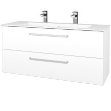 Gio SZZ2 120 - skříňka s dvojumyvadlem 120 cm, závěsná, CS II
