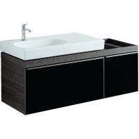 Citterio - spodní skříňka 133,4x50,4 odkládací plocha vpravo, dub