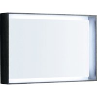Citterio - zrcadlová skříňka 88,4x58,4 s osvětlením, dub