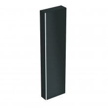 Acanto - vysoká skříňka 45x173, černá