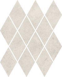 Afternoon silver mozaika prasowana romb pillow - obkládačka mozaika 20,6x23,7 šedá