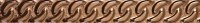 Fashion Spirit copper listwa struktura - obkládačka listela 4,5x39,8 měděná