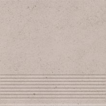 Algo bianco stopnica prosta mat. - schodovka 30x30 bílá