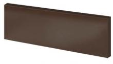 Natural brown plytka podstopnicowa gladka - dlaždice podschodnice 30x14,8 hnědá hladká