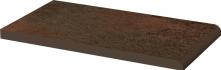 Natural brown parapet gladka - obkladačka parapet 24,5x13,5 hnědá hladká