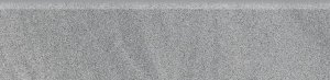 Arkesia grigio satyna cokol - dlaždice sokl 7,2x29,8 šedá matná