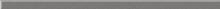 Uniwersalna listwa szklana grafit - obkládačka listela 2,3x60 šedá