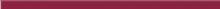 Uniwersalna listwa szklana bordo - obkládačka listela 2,3x60 červená