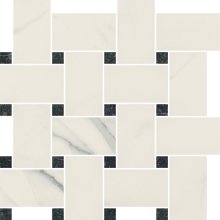 Uniwersalna mozaika bianco pantos - obkládačka mozaika 26,6x26,6 bílá