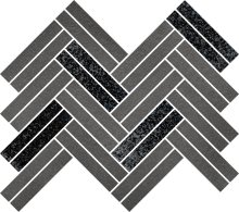 Uniwersalna mozaika grys argentino - obkládačka mozaika 25,3x29,2 šedá